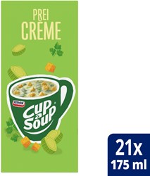 Cup-a-Soup Unox prei-creme 175ml 21 Zak