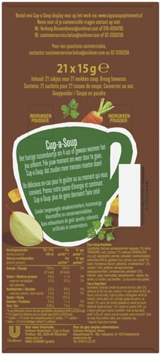 Cup-a-Soup Unox rundvlees 175ml 21 Zak-3