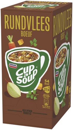 Cup-a-Soup Unox rundvlees 175ml 21 Zak-2