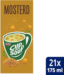 Cup-a-Soup Unox mosterd 175ml 21 Zak