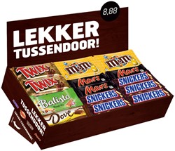 Snoep verzameldoos Mars Snickers Twix MM Balisto 49 Stuk