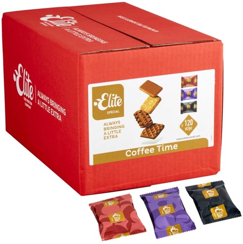 Koekjes Elite Special Coffee Time mix 120 stuks 120 Stuk