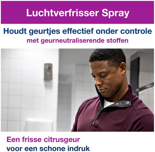 Luchtverfrisser Tork A1 Premium spray citrus 1 Stuk-1