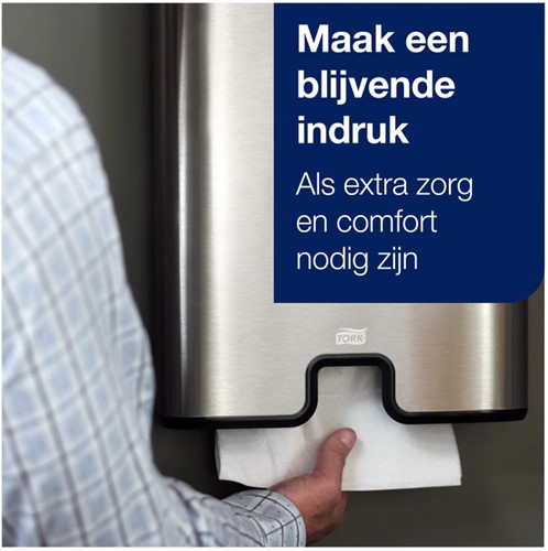 Handdoek Tork H2 Premium 2laags 212x340mm 100297 21 pak-1