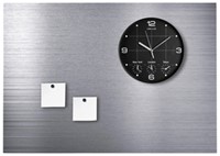 Wandklok Unilux On Time dia 30.5cm zwart/wit 1 Stuk-3