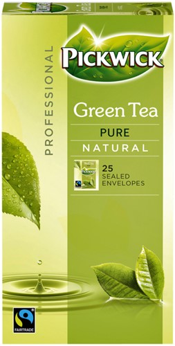 Thee Pickwick Fair Trade green pure 25x1.5gr 25 Stuk-1
