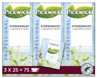 Thee Pickwick sterrenmunt 25x2gr met envelop 25 Stuk