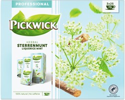 Thee Pickwick sterrenmunt 25x2gr met envelop 25 Stuk