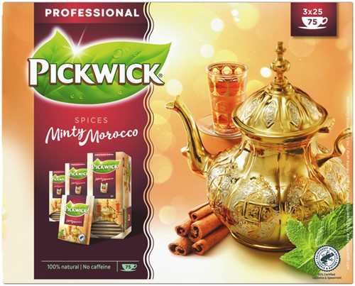 Thee Pickwick minty Morocco 2gr 25 stuks