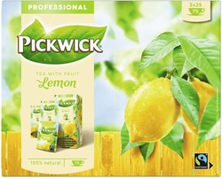Thee Pickwick Fair Trade lemon 25x1.5gr 25 Stuk