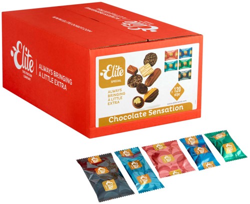 Koekjes Elite Special Chocolate Sensation mix 120 Stuk