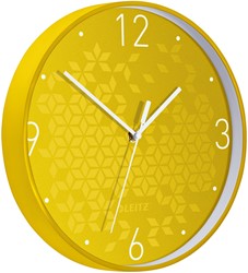 WANDKLOK LEITZ WOW GEEL 1 Stuk