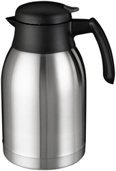 Thermoskan Bravilor dubbelwandig 2 liter RVS zwart 1 Stuk