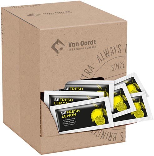 Verfrissingsdoekje van Oordt BeFresh citroen 240 Stuk-17