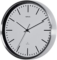Wandklok MAUL Fly RC 305x45mm alu wt batterij 1 Stuk-2