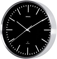 Wandklok MAUL Fly RC 305x45mm alu zw batterij 1 Stuk-3