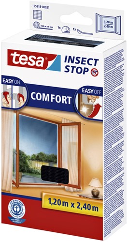 Insectenhor tesa ramen 1.2x2.4m zwart 1 Stuk-3