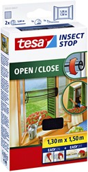Insectenhor tesa OPEN CLOSE raam 1.3x1.5m zw 1 Stuk