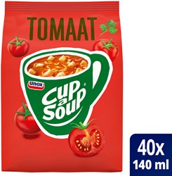 Cup-a-Soup Unox machinezak tomaat 140ml 40 portie