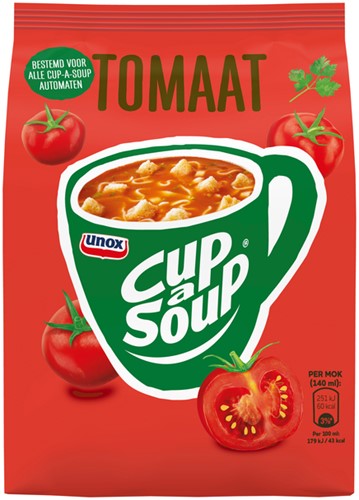 Cup-a-Soup Unox machinezak tomaat 140ml 40 portie-2