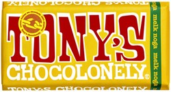 Chocolade Tony Chocolonely melk noga reep 180gr 180 Gram