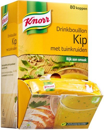 Drinkbouillon Knorr kip tuinkruiden 80 Stuk-3