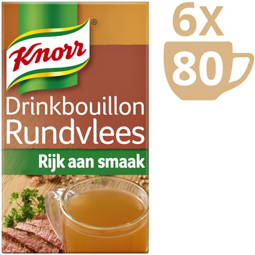Drinkbouillon Knorr rundvlees 80 Stuk-2