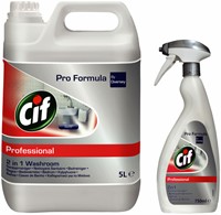 Sanitairreiniger Cif Professional spray 750ml 1 Fles-2