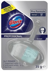 Toiletblok Glorix ocean fresh met houder 1 Stuk