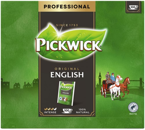 Thee Pickwick engelse melange 100x2gr met envelop 100 Stuk