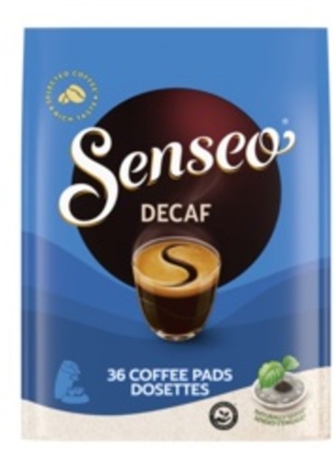 Koffiepads Douwe Egberts Senseo decafe 36st 36 Stuk