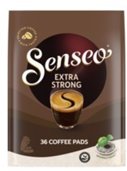Koffiepads Douwe Egberts Senseo extra strong 36st 36 Stuk