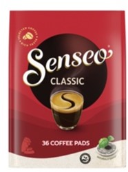 Koffiepads Douwe Egberts Senseo classic 36st 36 Stuk