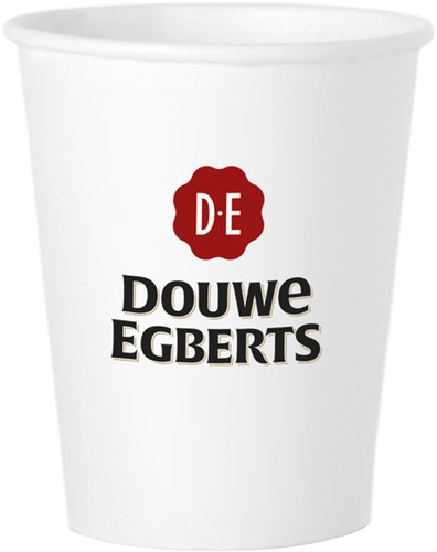 Beker Douwe Egberts 180ml karton 100st 100 Stuk