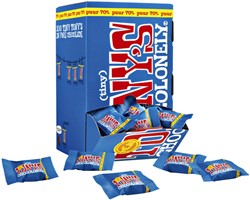 Chocolade Tony Chocolonely tiny puur doos 100 st 100 Stuk