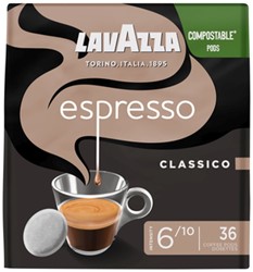 Koffiepads Lavazza Classico 36 stuks 36 Stuk