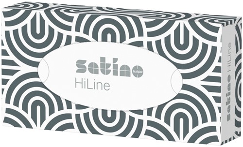 Facial tissues Satino HiLine 100 vel wit 206450 100 Vel