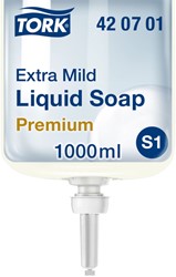 Handzeep Tork S1 Premium vloeibaar gevoelige huid 1000 Milliliter