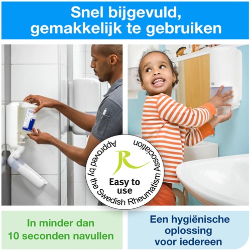 Handzeep Tork S1 Premium vloeibaar gevoelige huid 1000 Milliliter-1