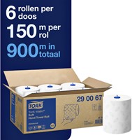 Handdoekrol Tork H1 Advanced 2laags 150m wit 6 Rol-2