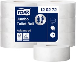 Toiletpapier Tork T1 Advanced jumbo 2laags 360m 6 Rol