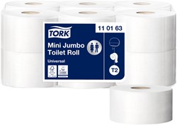 Toiletpapier Tork T2 Universal jumbo klein 1laags 12 Rol