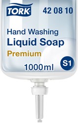 Handzeep Tork S1 Premium vloeibaar ongeparfumeerd 1000 Milliliter