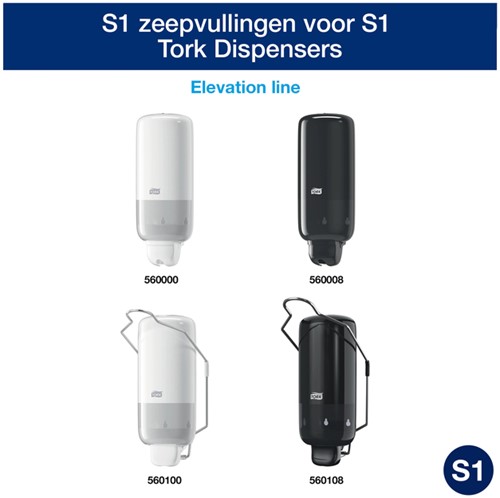 Handzeep Tork S1 Premium vloeibaar ongeparfumeerd 1000 Milliliter-3