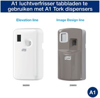 Luchtverfrisserdispenser Tork A1 spray wit 1 Stuk-3
