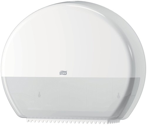 Toiletpapierdispenser Tork T1 Elevation jumbo wit 554000