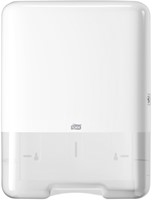 Handdoekdispenser Tork H3 Elevation wit 553000