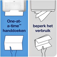 Handdoekdispenser Tork H3 Elevation wit 1 Stuk-3