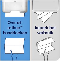 Handdoek Tork H3 Advanced 2laags 248x230mm wit 15 Stuk-3