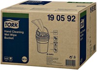 Handreinigingsdoek Tork W14 Premium 1laags wit 58 Vel-3